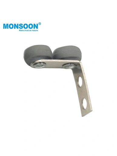 Bottom roller for sliding panels