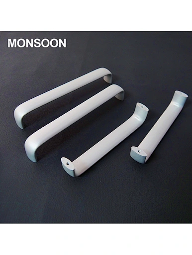 brushed brass pull handles