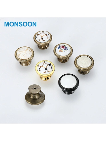 Multi Design Ceramic Knobs For Drawer