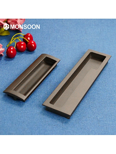 black drawer pull handles