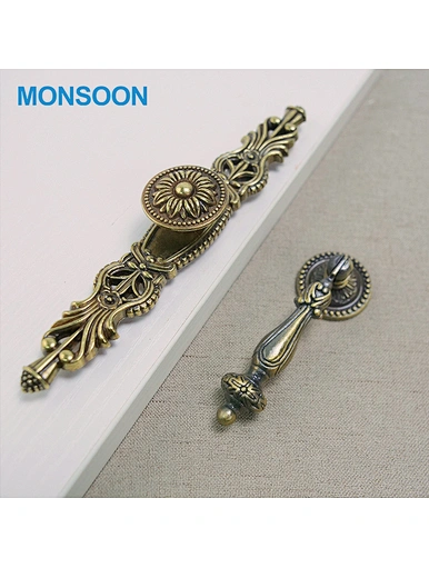 vintage dresser pull handles