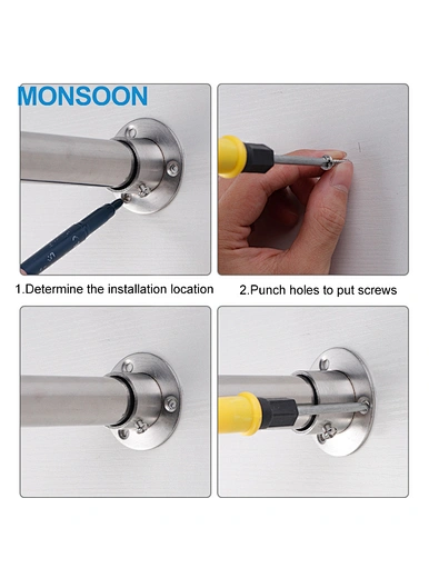 heavy duty closet rod holder factory