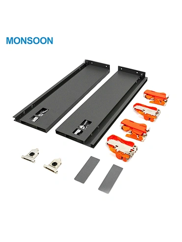 Slim Box Soft Closing Drawer Box System Aluminium Box