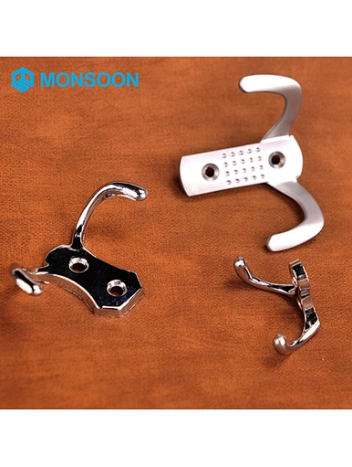 OEM ODM brushed steel coat hooks
