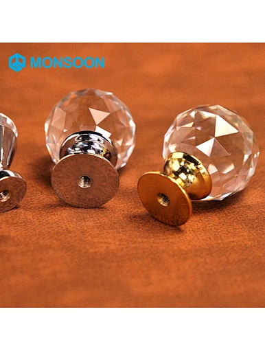 crystal knobs and pulls