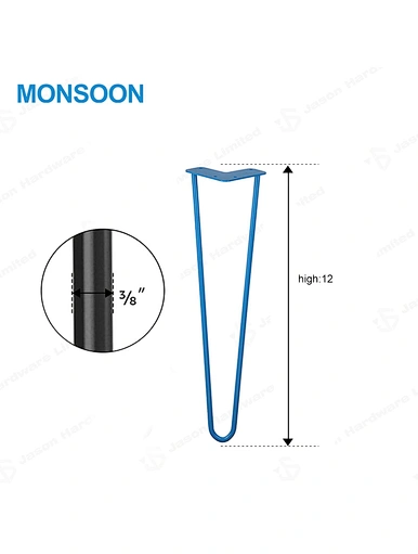 iron table legs