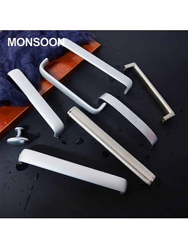 brushed brass pull handles