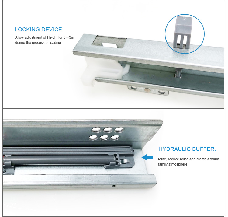 under shelf drawer slides