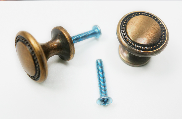 antique brass kitchen pulls