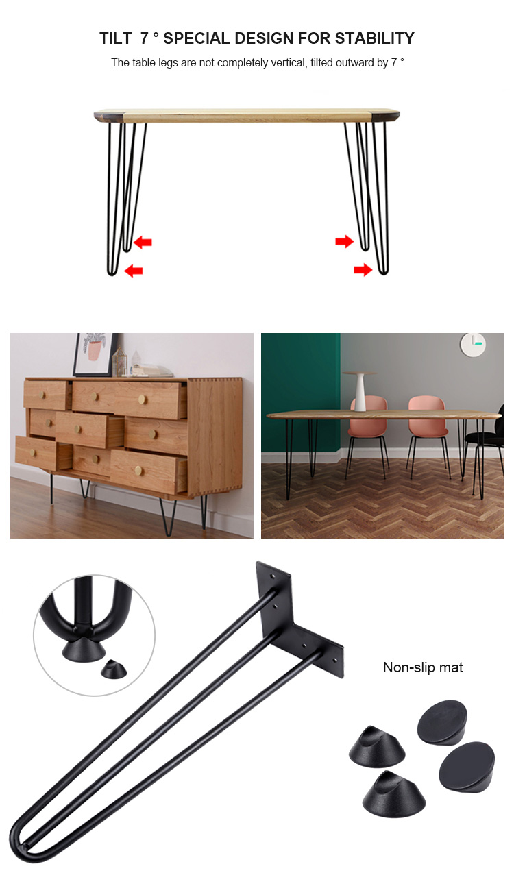 custom hairpin legs