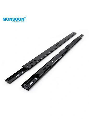 W27mm Two Fold Ball Bearing Drawer Slide