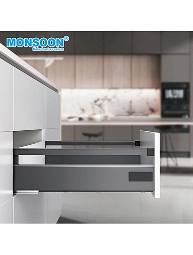 drawer slides bottom mount