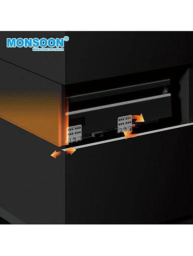 drawer slides bottom mount