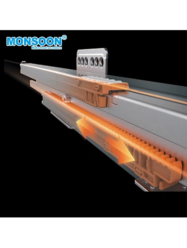 drawer slides bottom mount