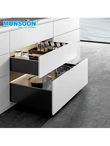 heavy duty soft close drawer slides
