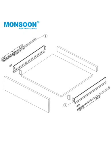 Mtal Drawer System
