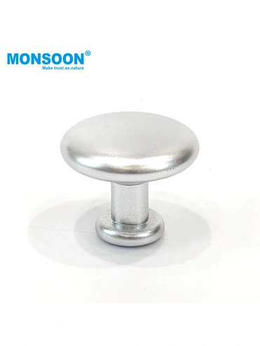 p-10 Sliver Plastic Round Pull Knob
