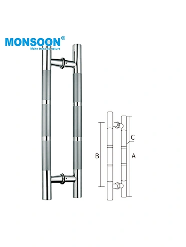 Bathroom Glass handle(A800|B600|C Φ38mm)