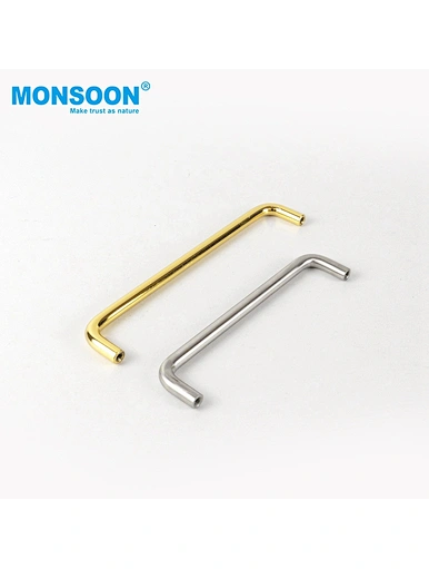 brushed nickel cabinet pulls