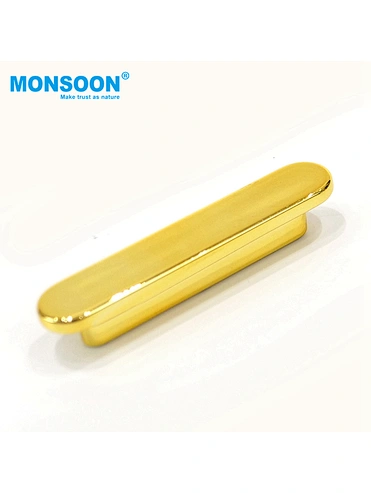 p-2 Plastic Gold Pull Handle