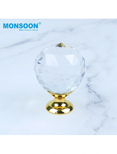 crystal dresser knobs
