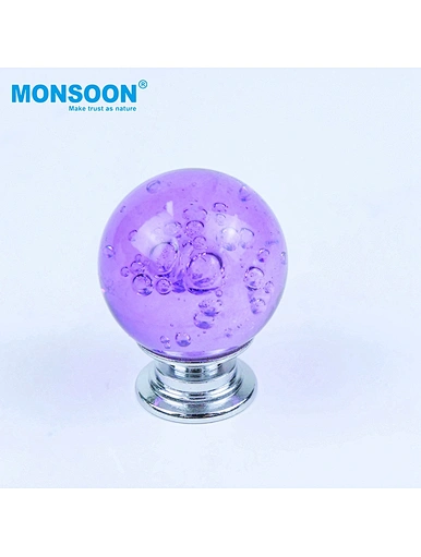 crystal door knob with lock