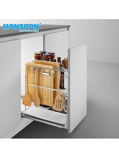 Pull out laundry basket