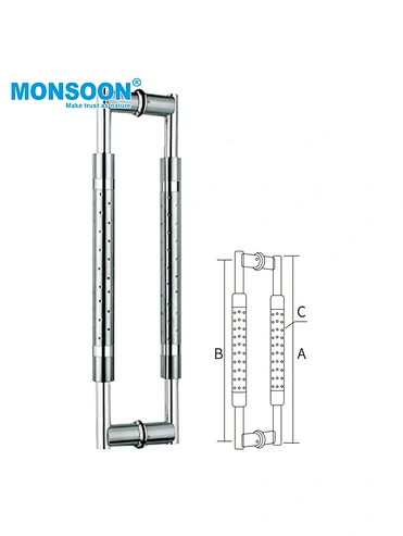 Bathroom Glass handle(A800|B760|C Φ38mm)