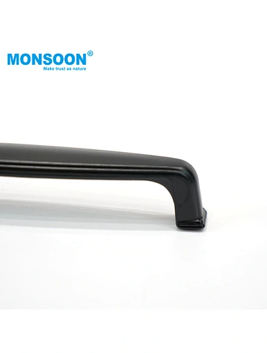 black cabinet handles