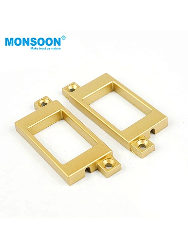 Gold drawer handle