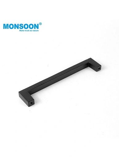 black pull handles