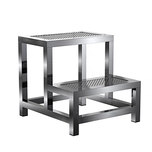 Foot Stand Medical in Stainless Steel