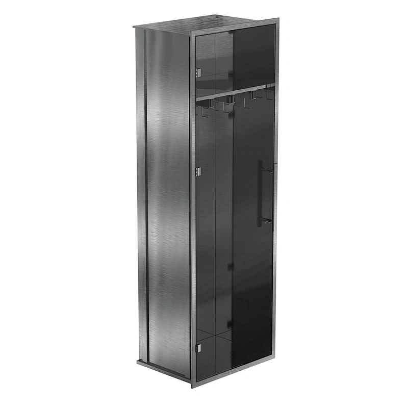 Cabinet de cathéter d'hôpital d'acier inoxydable