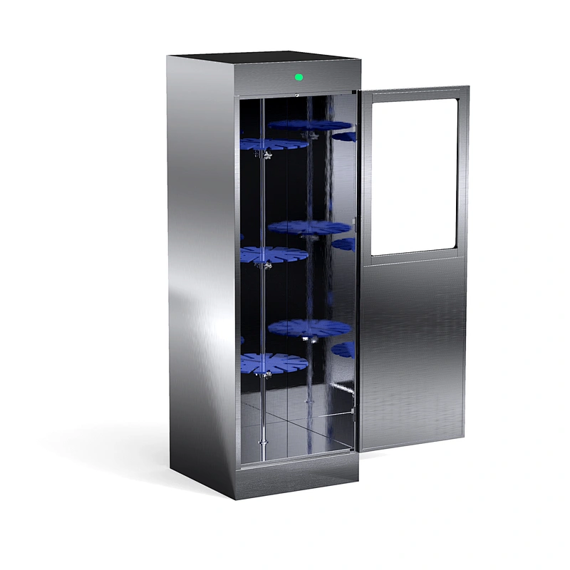 Gabinete de almacenamiento para endoscopio en acero inoxidable