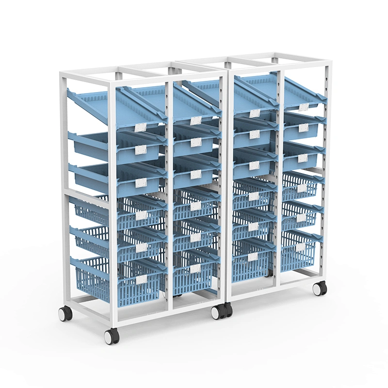 Medical Storage Shelves in Stainless Steel