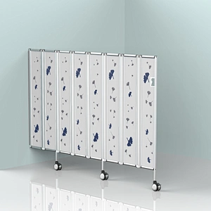 Privacy Floor Screen Room Divider in Aluminium Profile