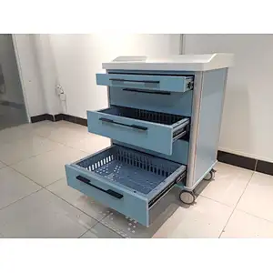 medical storage carts with wheels