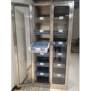 Modular Pharmacy Casework Stainless Steel