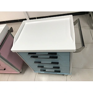 Hospital Medical Carts on Wheels with Drawers