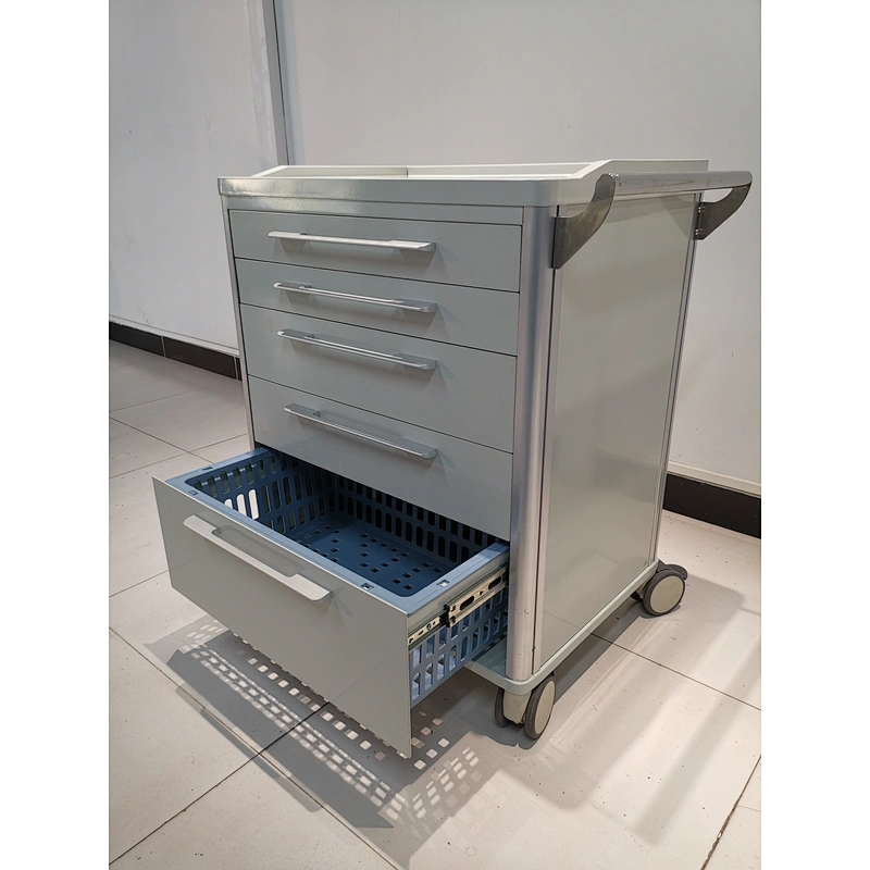 Hot Sales Ward Trolley in Powder Coated Steel