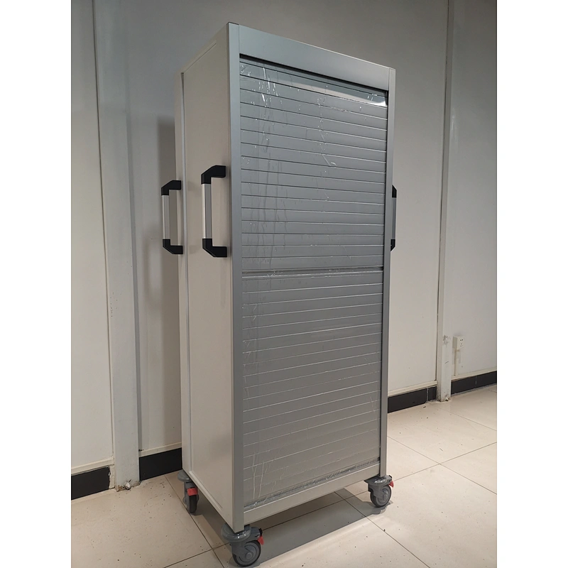 Armoire de rangement pour médicaments avec porte coulissante
