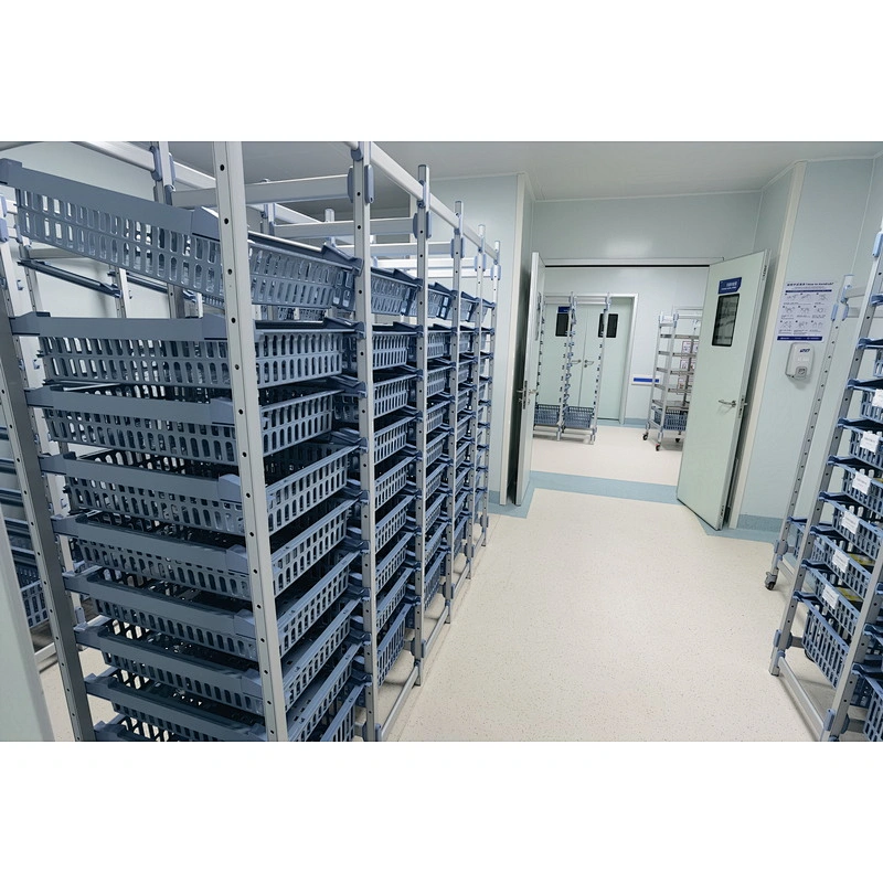 medical wall shelving