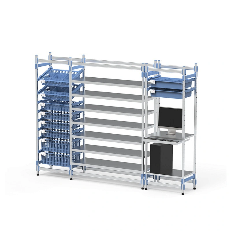 rayonnage de pharmacie modulable