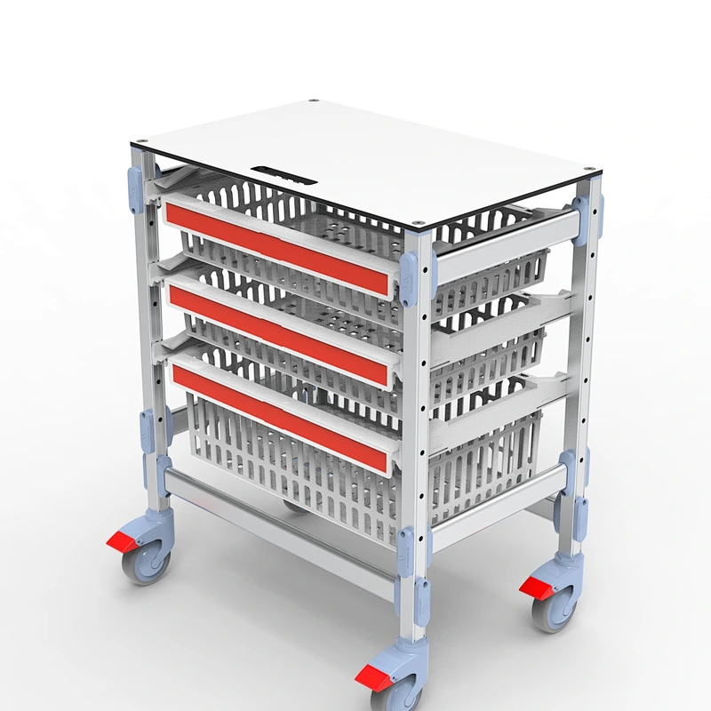 ISO medical trolley