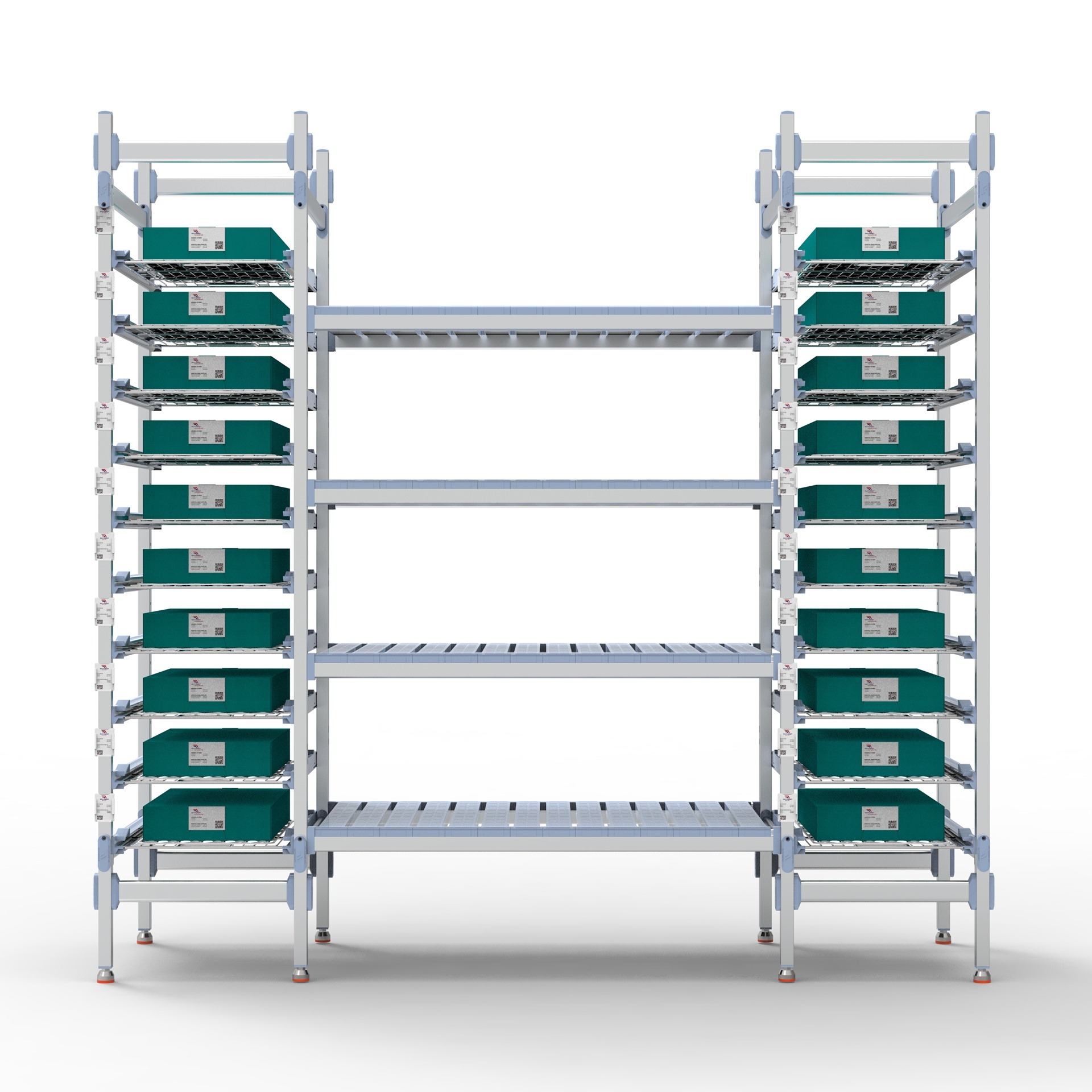 sistemas de prateleiras hospitalares