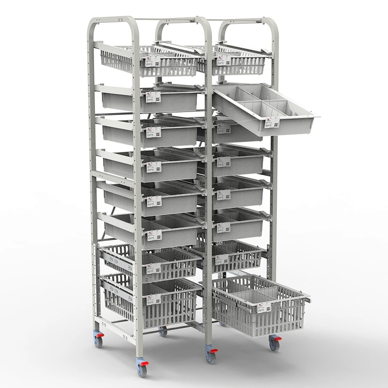 ISO6040 Modular medical Shelving