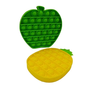 Fruit Pineapple Pop Up Sensory Autism Special Release Stress Reliever Popper Bubble Fidget Toys