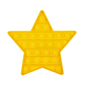 OEM five-pointed start hot popping selling item silicone sensory Fidget Toys