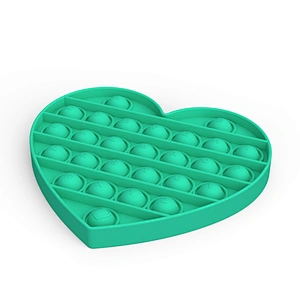 Educational Playing Board Emotion Anxiety Relief Tool Silicone Push Pop Fidget Toy Silicone Pop Bubble Sensory Toy