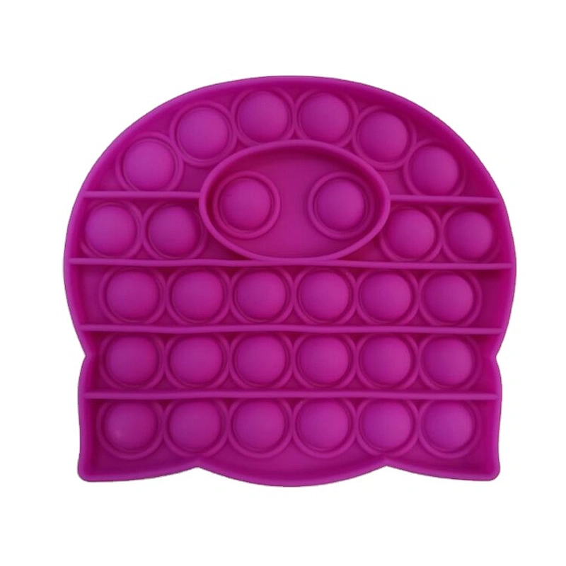 Push Pop Fidget Sensory Toy Silicone Stress Reliever Toy Education Toy for Children
